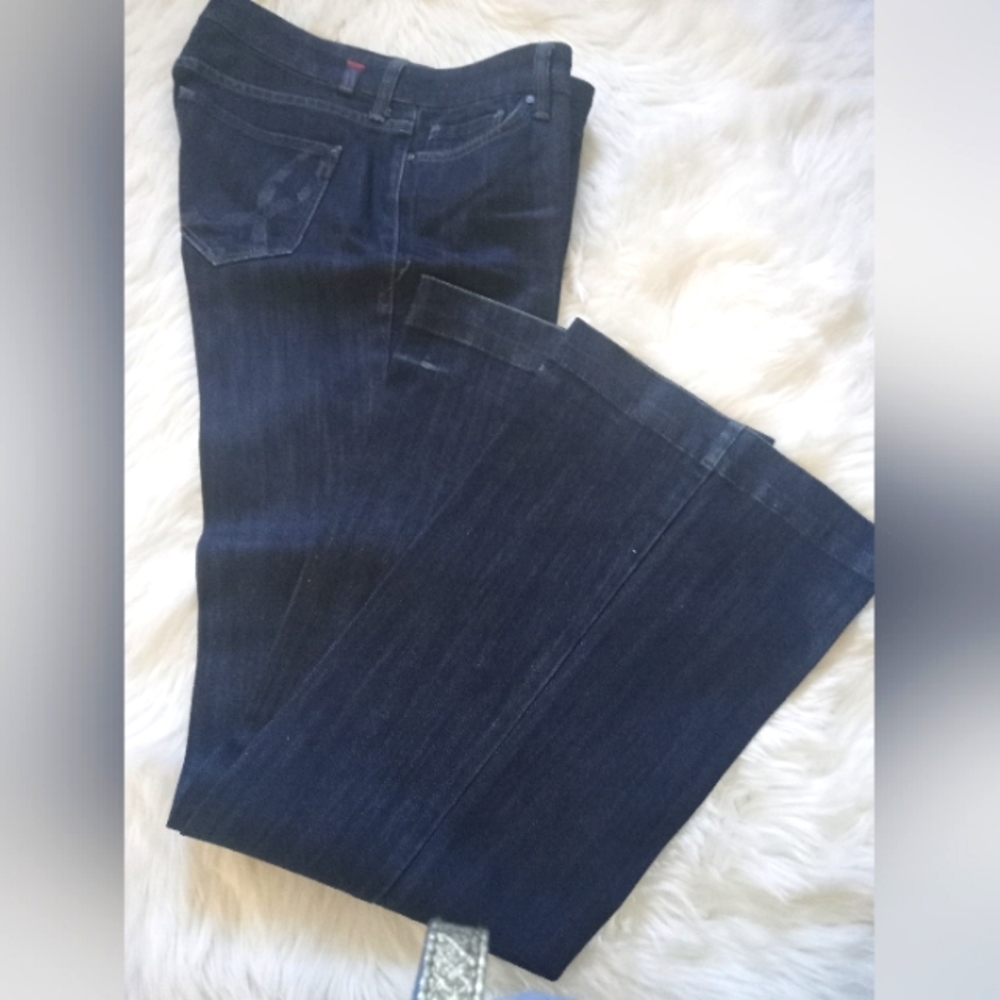 Dream Diva Dark Wash Jean Wide Legs sz/30